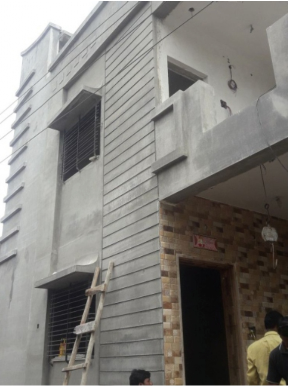 Paver blocks and kerb stones from precast concrete