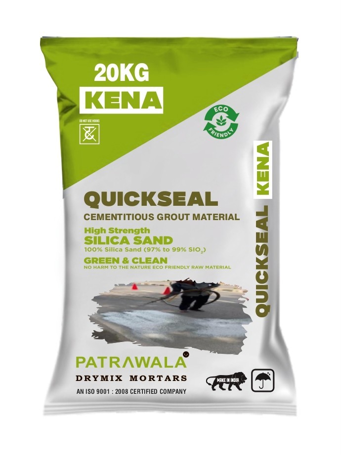 PATRAWALA Quickseal Cementitious Grout Material 20KG KENA Product Bag